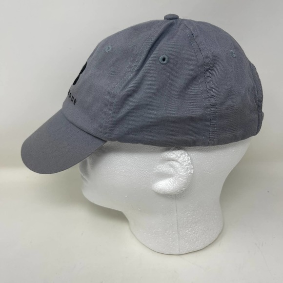 Under Armour Womens Embroidered Spell Out Logo Adjustable Hat Gray Free Fit - Picture 3 of 6